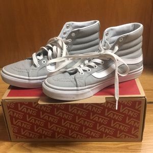 Women’s grey vans 7.5